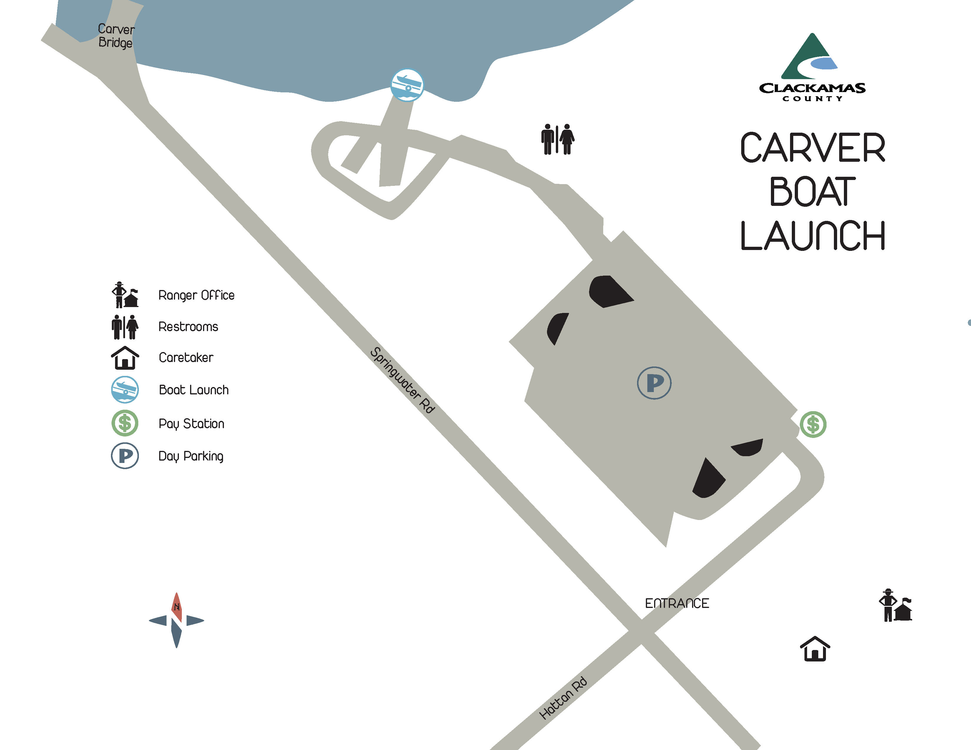 Map of Carver Boat Launch's amenities