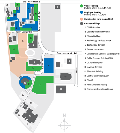 Visitor Parking & Changes at County Campus | Clackamas County