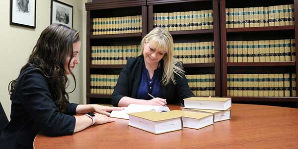 Meeting with a law librarian