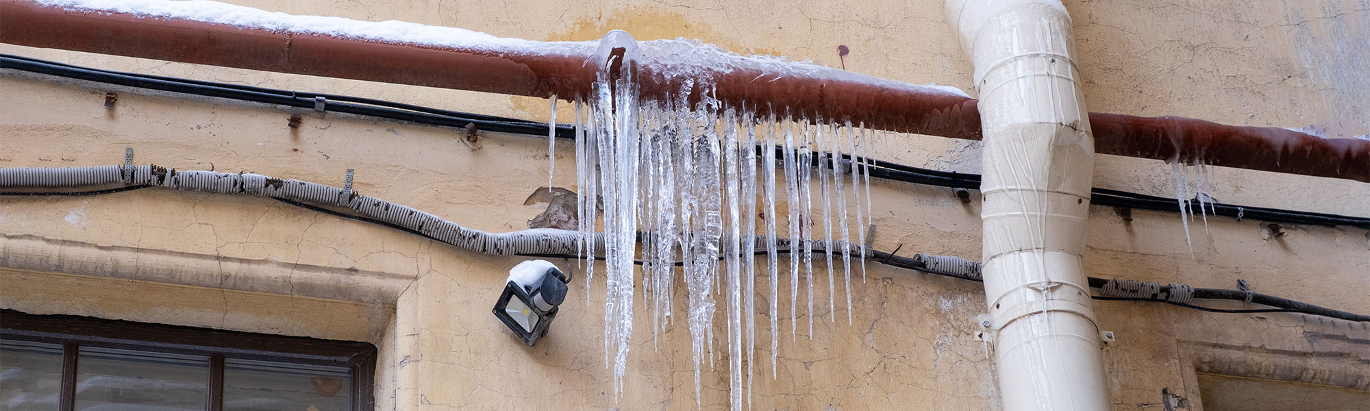 Frozen pipe