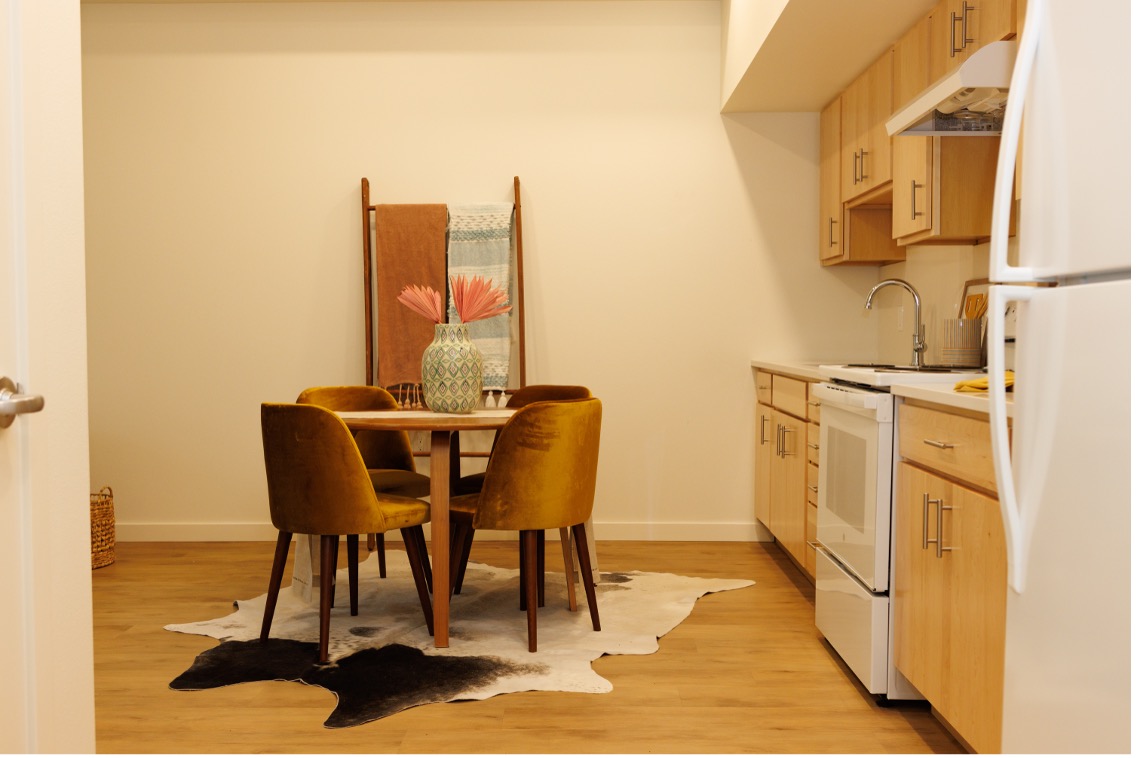 Hillside Park Apartments interior kitchen