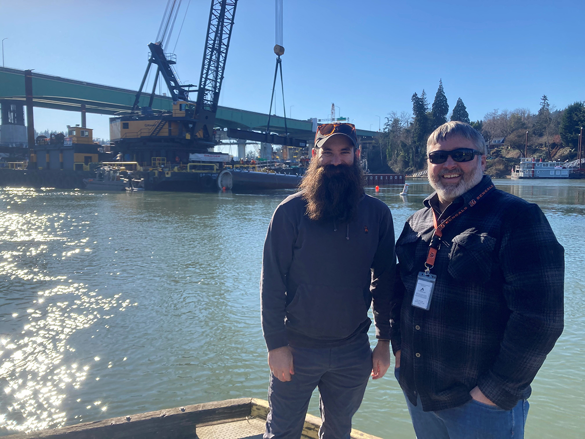 WES Advisory Committee members recently toured the TBM launch site