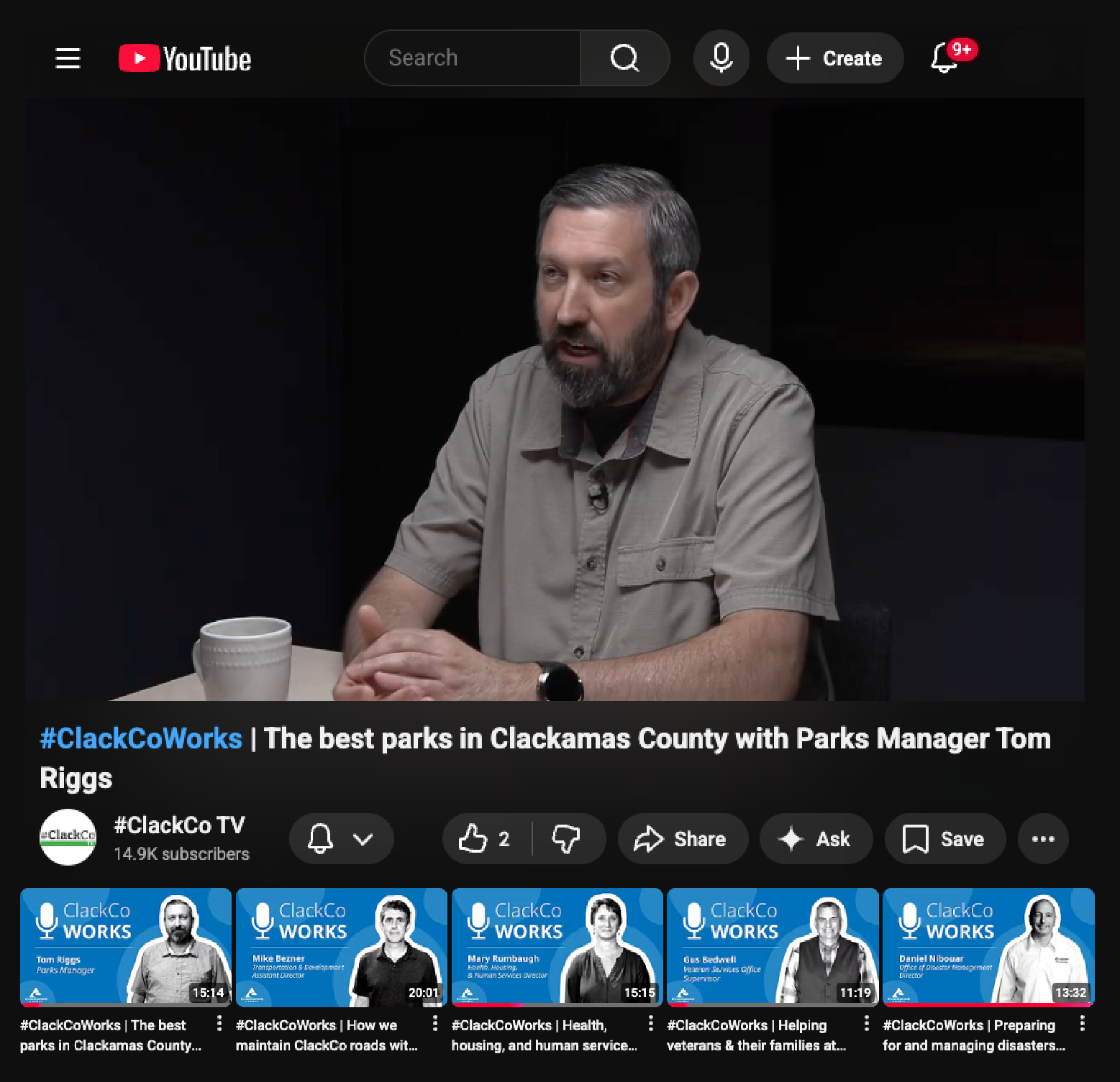 ClackCo Works Podcast Screenshot from YouTube