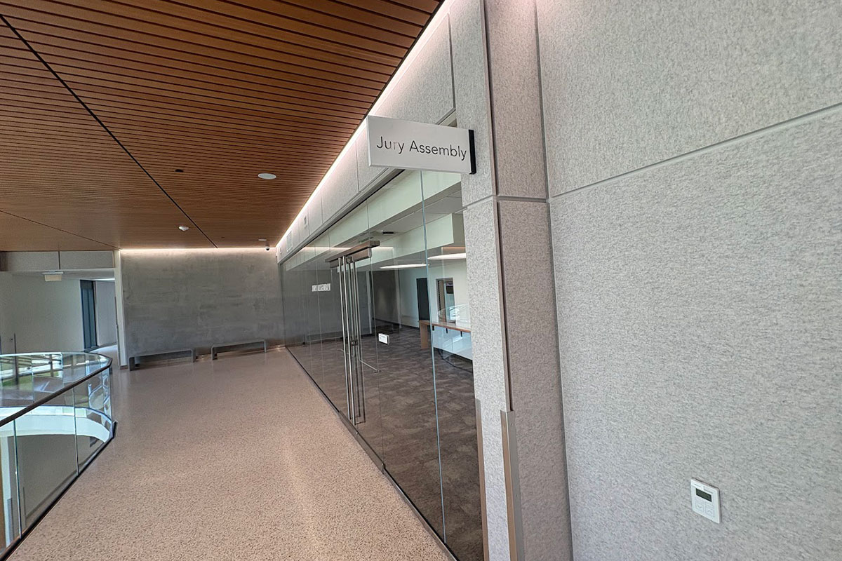 Jury assembly check-in