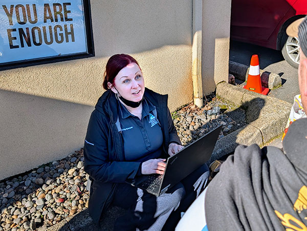 Community paramedic working