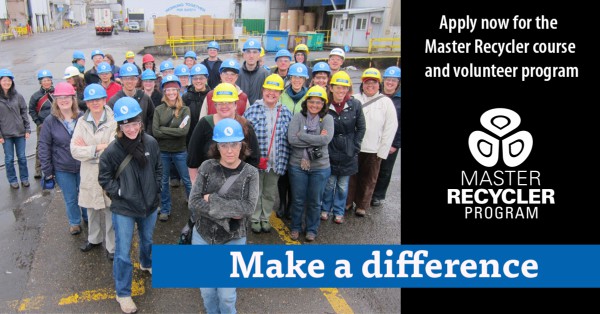 Make a Difference Apply for Master Recycler Program