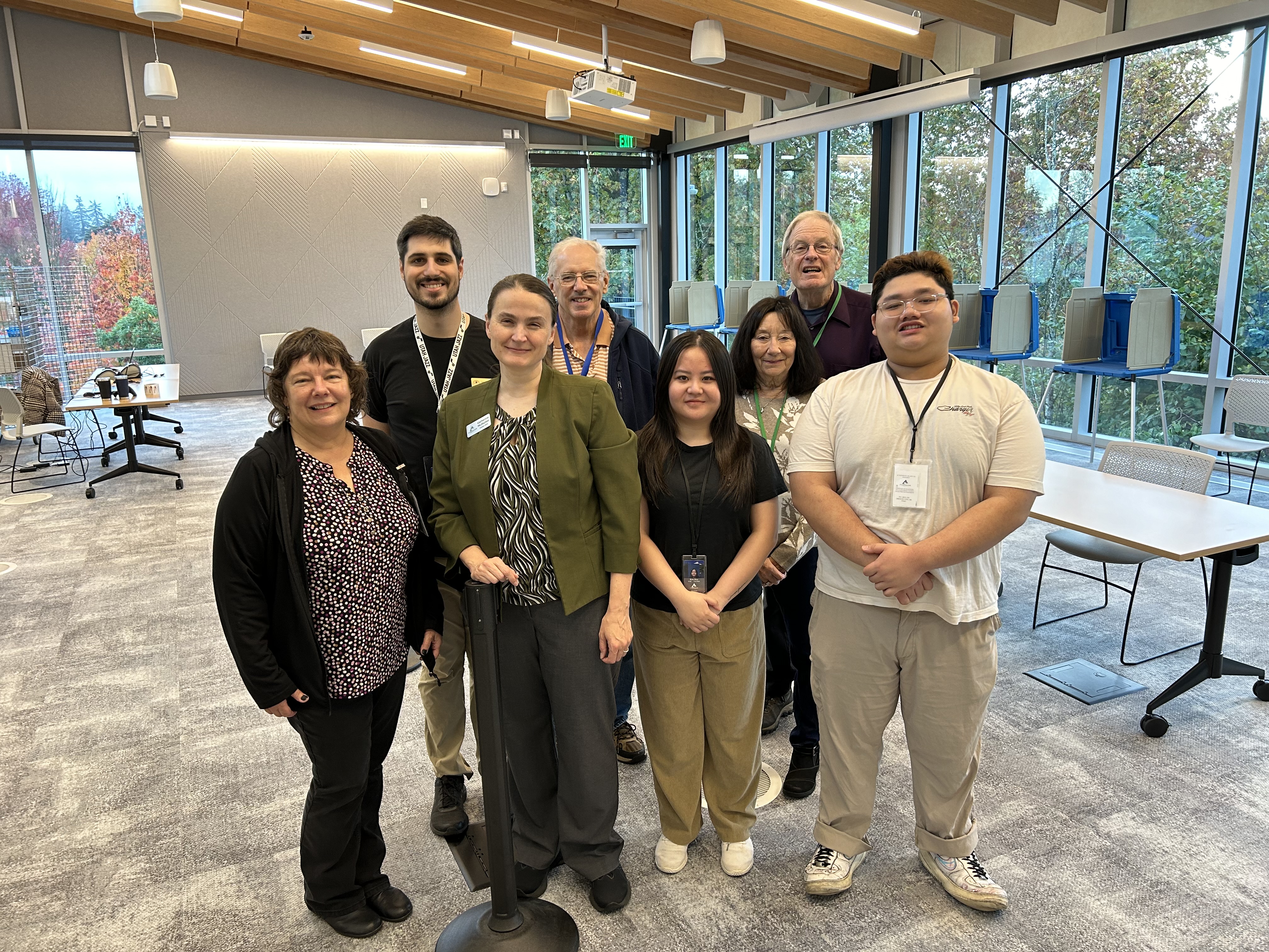 Clerk McMullen and elections staff at the Happy Valley Vote Center