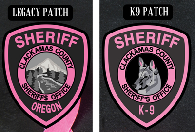 Legacy and K9 Pink Patches