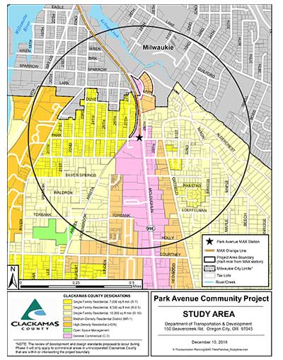 Park Avenue map