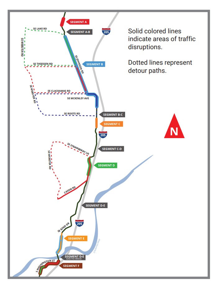 IT2 Pump Station Expansion and 30-inch Force Main Project map