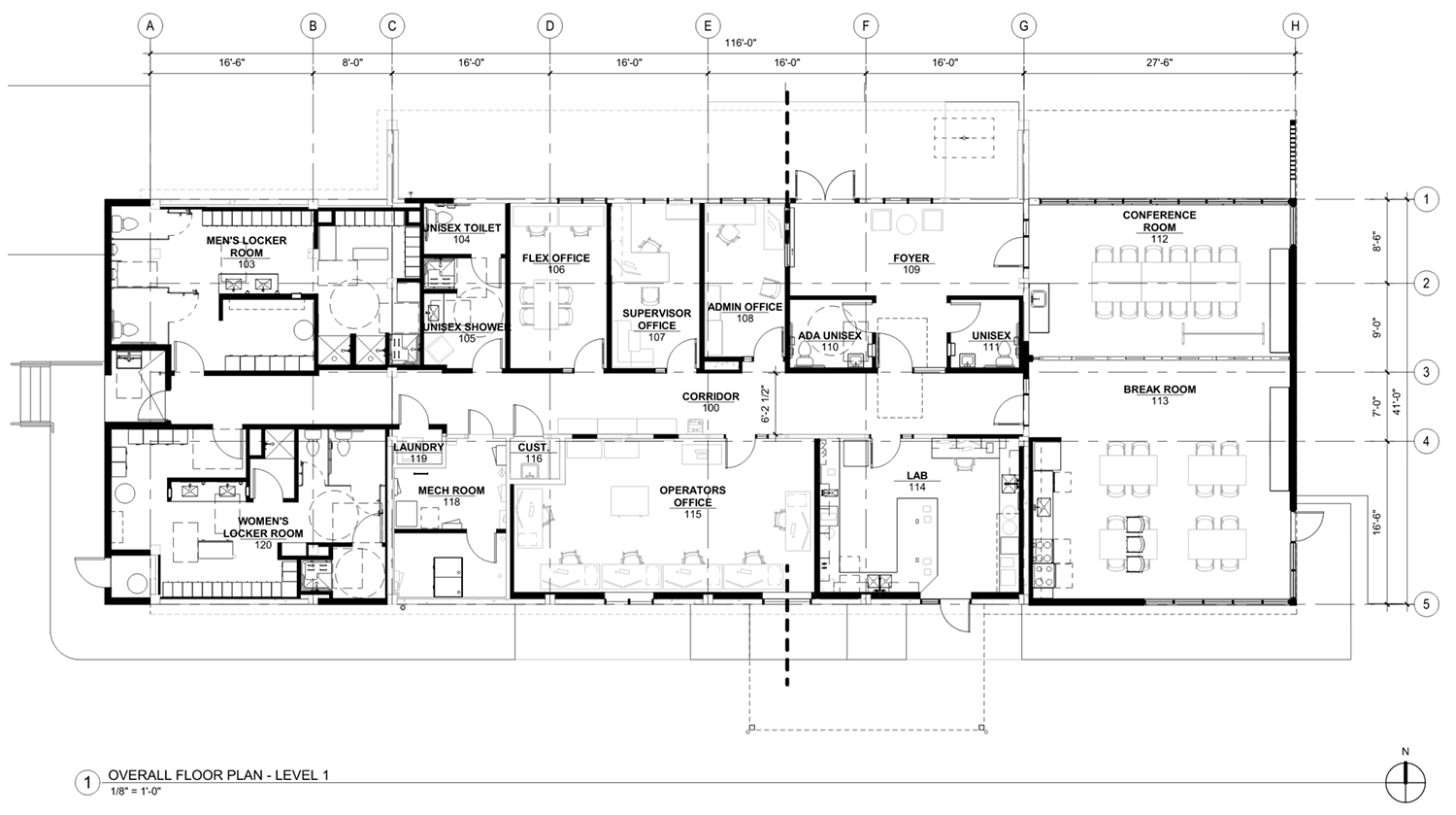 Floorplan of new Rendering of new Kellogg Kellogg Creek Water Resource Recovery Facility Administration Building