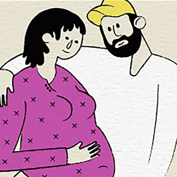 Pregnant couple