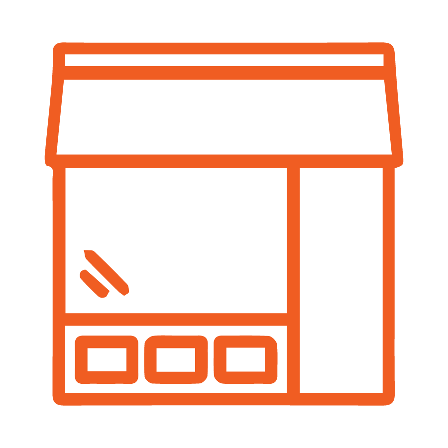 Icon of a storefront