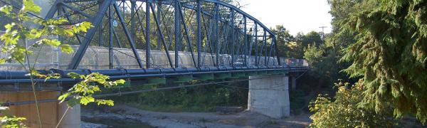 New pedestrian bridge