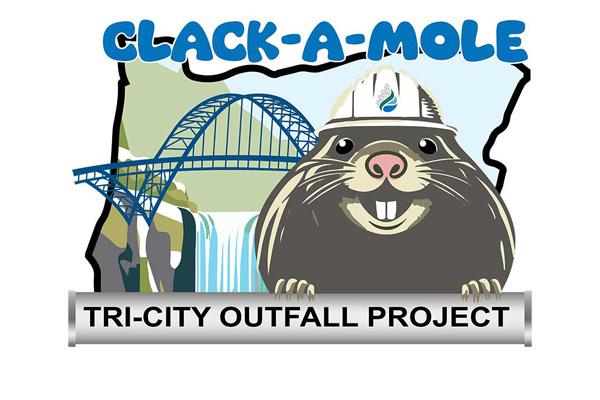 Illustration of a mole with a hardhat