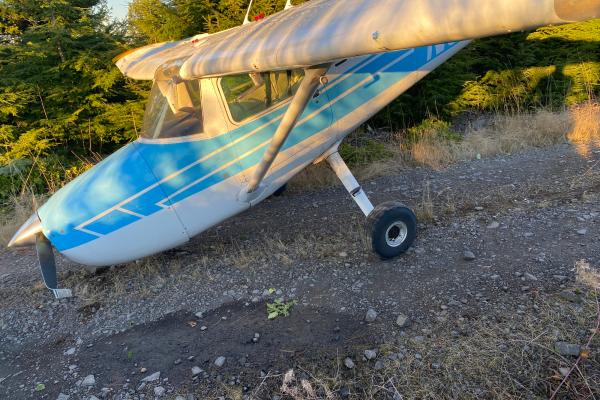 CCSO Case # 24-025511 - Sheriff's Office, National Guard respond to non-injury plane crash southeast of Molalla